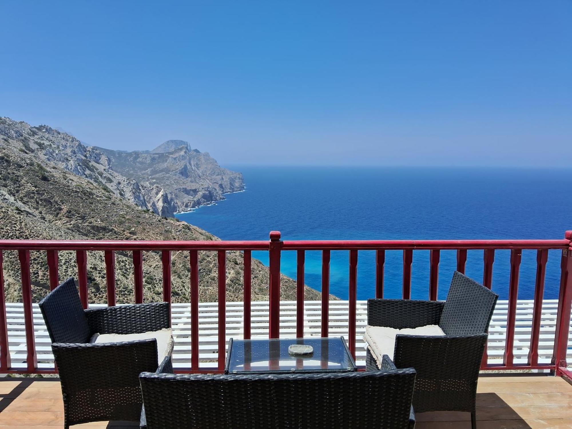 Anemos Guest House Karpathos Olümposz Kültér fotó